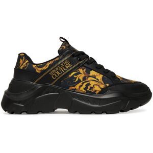 Versace Jeans Couture Sneakersy 79YA3SC2 ZSC85 G89 Čierna Muži Versace Jeans Couture Sneakersy 79YA3SC2 ZSC85 G89 Čierna Muži