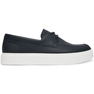 Calvin Klein Poltopánky Hybrid Clean Boat Shoe Lth HM0HM02233 Tmavomodrá Muži Calvin Klein Poltopánky Hybrid Clean Boat Shoe Lth HM0HM02233 Tmavomodrá Muži