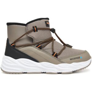 Skechers Snehule Turbo Tread 406385L TPBK Sivá Deti Skechers Snehule Turbo Tread 406385L TPBK Sivá Deti