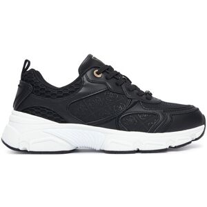 Guess Sneakersy FLTIDY ELE12 Čierna Ženy Guess Sneakersy FLTIDY ELE12 Čierna Ženy