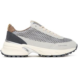 Calvin Klein Sneakersy Hike Runner Lace Up Techmix YW0YW02030 Béžová Ženy Calvin Klein Sneakersy Hike Runner Lace Up Techmix YW0YW02030 Béžová Ženy