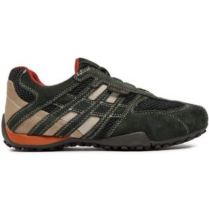 Geox Poltopánky U Snake L U4207L 02214 C1300 Zelená Muži Geox Poltopánky U Snake L U4207L 02214 C1300 Zelená Muži