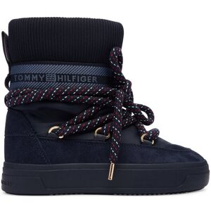 Tommy Hilfiger Snehule Tommytech Rwb Snowboot Warm FW0FW09163 Tmavomodrá Ženy Tommy Hilfiger Snehule Tommytech Rwb Snowboot Warm FW0FW09163 Tmavomodrá Ženy