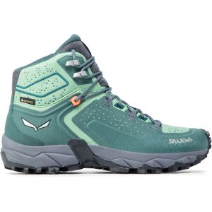 Salewa Trekingová obuv Ws Alpenrose 2 Mid Gtx 8540 Zelená Ženy Salewa Trekingová obuv Ws Alpenrose 2 Mid Gtx 8540 Zelená Ženy