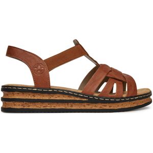 Rieker Sandále CEO-62918-22 Hnedá Ženy Rieker Sandále CEO-62918-22 Hnedá Ženy