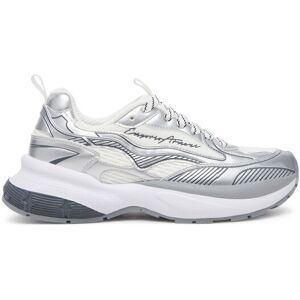 Emporio Armani Sneakersy X3X238 XR388 00520 Strieborná Ženy Emporio Armani Sneakersy X3X238 XR388 00520 Strieborná Ženy
