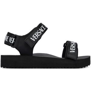Versace Jeans Couture Sandále 80VA3SX4 ZS630 Čierna Ženy Versace Jeans Couture Sandále 80VA3SX4 ZS630 Čierna Ženy