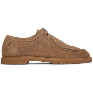 Tommy Hilfiger Poltopánky Lightweight Suede Apron Toe FW0FW09262 Béžová Ženy Tommy Hilfiger Poltopánky Lightweight Suede Apron Toe FW0FW09262 Béžová Ženy