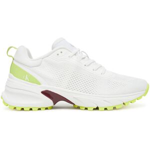 Calvin Klein Jeans Sneakersy Hike Runner Mg Tech YW0YW01856 Biela Ženy Calvin Klein Jeans Sneakersy Hike Runner Mg Tech YW0YW01856 Biela Ženy