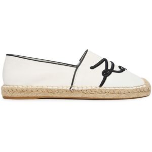 KARL LAGERFELD Espadrilky Kamini KL80123R Biela Ženy KARL LAGERFELD Espadrilky Kamini KL80123R Biela Ženy