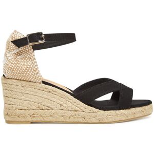 Castañer Espadrilky Bruna/6/001 025533 Čierna Ženy Castañer Espadrilky Bruna/6/001 025533 Čierna Ženy