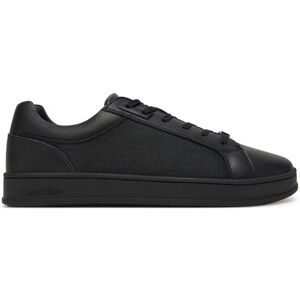Calvin Klein Sneakersy Low Top Lace Up Eyelet Jaq Mono HM0HM01815 Čierna Muži Calvin Klein Sneakersy Low Top Lace Up Eyelet Jaq Mono HM0HM01815 Čierna Muži