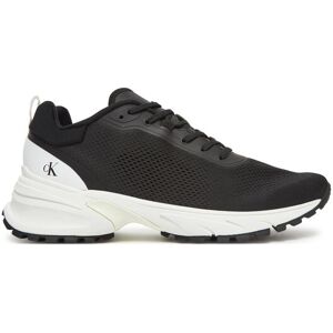 Calvin Klein Jeans Sneakersy Hike Runner Tech Knit YM0YM01284 Čierna Muži Calvin Klein Jeans Sneakersy Hike Runner Tech Knit YM0YM01284 Čierna Muži