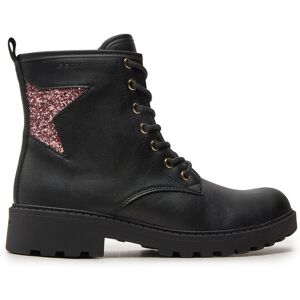 Geox Čižmy Jr Casey J9420G 0BCEW C9B8W S Čierna Deti Geox Čižmy Jr Casey J9420G 0BCEW C9B8W S Čierna Deti