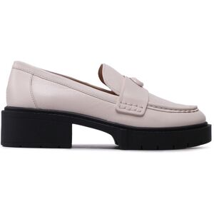 Coach Loafers Leah CB990 Béžová Ženy Coach Loafers Leah CB990 Béžová Ženy
