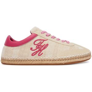 Tommy Hilfiger Espadrilky Woven Logo Embroidery FW0FW09108 Béžová Ženy Tommy Hilfiger Espadrilky Woven Logo Embroidery FW0FW09108 Béžová Ženy