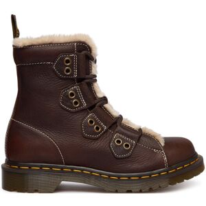 Dr. Martens Šnurovacia obuv 1460 Lace To Toe Fur Lined DM41417200 Hnedá Ženy Dr. Martens Šnurovacia obuv 1460 Lace To Toe Fur Lined DM41417200 Hnedá Ženy