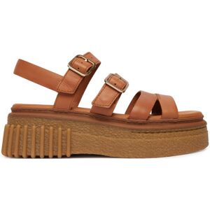 Clarks Sandále Evamar Strap 26185889 Hnedá Ženy Clarks Sandále Evamar Strap 26185889 Hnedá Ženy