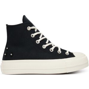 Converse Plátenky Chuck Taylor All Star Lift Platform Beads A17787C Čierna Ženy Converse Plátenky Chuck Taylor All Star Lift Platform Beads A17787C Čierna Ženy