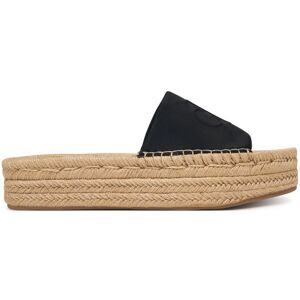 Calvin Klein Espadrilky Ebeth HW0HW02894 Čierna Ženy Calvin Klein Espadrilky Ebeth HW0HW02894 Čierna Ženy