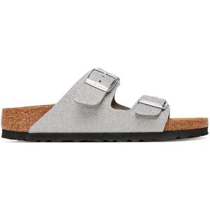 Birkenstock Šľapky Arizona 1030127 Strieborná Ženy Birkenstock Šľapky Arizona 1030127 Strieborná Ženy