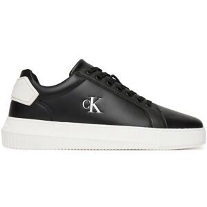 Calvin Klein Jeans Sneakersy Chunky Cupsole Ru Patch Lth YM0YM01296 Čierna Muži Calvin Klein Jeans Sneakersy Chunky Cupsole Ru Patch Lth YM0YM01296 Čierna Muži