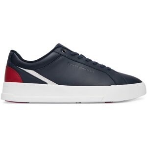 Tommy Hilfiger Sneakersy Th Court Premium FM0FM05879 Tmavomodrá Muži Tommy Hilfiger Sneakersy Th Court Premium FM0FM05879 Tmavomodrá Muži