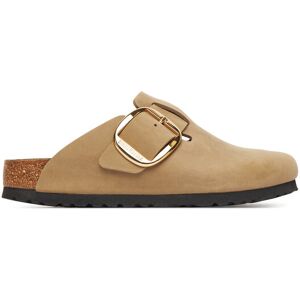 Birkenstock Šľapky Boston Big Buckle Hex 1030425 Hnedá Ženy Birkenstock Šľapky Boston Big Buckle Hex 1030425 Hnedá Ženy