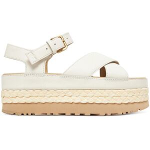 Ugg Sandále W Aubrey Ankle Strap 1169650 Écru Ženy Ugg Sandále W Aubrey Ankle Strap 1169650 Écru Ženy