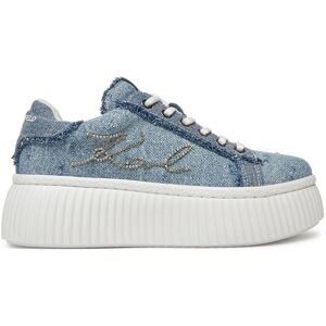 KARL LAGERFELD Sneakersy KL42372S Modrá Ženy KARL LAGERFELD Sneakersy KL42372S Modrá Ženy