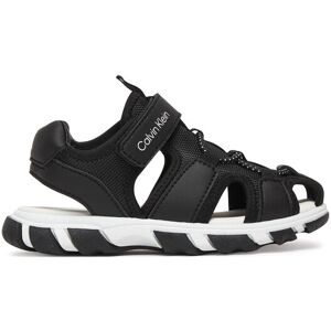 Calvin Klein Sandále Velcro Sandal V1B2-83320-1591 Čierna Deti Calvin Klein Sandále Velcro Sandal V1B2-83320-1591 Čierna Deti