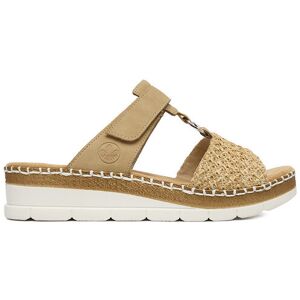 Rieker Šľapky CEO-V1243-60 Béžová Ženy Rieker Šľapky CEO-V1243-60 Béžová Ženy