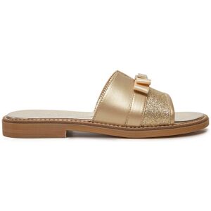 Tommy Hilfiger Šľapky Sandal T4A2-33942-0572 S Zlatá Deti Tommy Hilfiger Šľapky Sandal T4A2-33942-0572 S Zlatá Deti