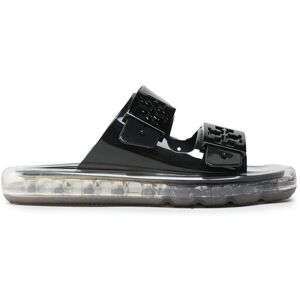Tory Burch Šľapky Buckle Bubble Jelly 149718 Čierna Ženy Tory Burch Šľapky Buckle Bubble Jelly 149718 Čierna Ženy