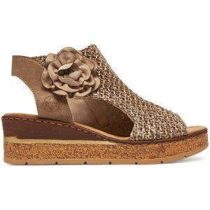 Rieker Sandále 63791-60 Hnedá Ženy Rieker Sandále 63791-60 Hnedá Ženy