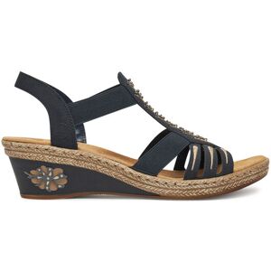 Rieker Sandále V2461-14 Tmavomodrá Ženy Rieker Sandále V2461-14 Tmavomodrá Ženy