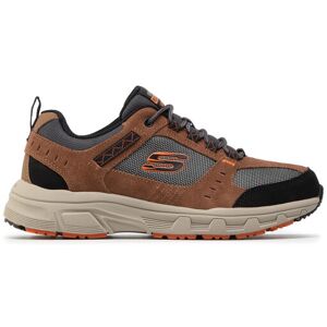 Skechers Trekingová obuv Oak Canyon 51893/BRBK Hnedá Muži Skechers Trekingová obuv Oak Canyon 51893/BRBK Hnedá Muži