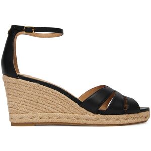 LAUREN RALPH LAUREN Espadrilky 802P04433001 Čierna Ženy LAUREN RALPH LAUREN Espadrilky 802P04433001 Čierna Ženy