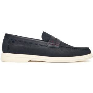 Tommy Hilfiger Mokasíny Mix FM0FM05785 Tmavomodrá Muži Tommy Hilfiger Mokasíny Mix FM0FM05785 Tmavomodrá Muži