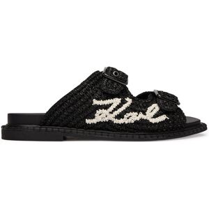 KARL LAGERFELD Šľapky Kleo KL81326 Čierna Ženy KARL LAGERFELD Šľapky Kleo KL81326 Čierna Ženy