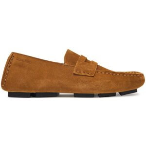 Calvin Klein Mokasíny Square Driver Suede HW0HW02844 Hnedá Ženy Calvin Klein Mokasíny Square Driver Suede HW0HW02844 Hnedá Ženy