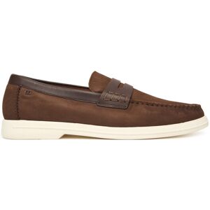 Tommy Hilfiger Mokasíny Mix FM0FM05785 Hnedá Muži Tommy Hilfiger Mokasíny Mix FM0FM05785 Hnedá Muži