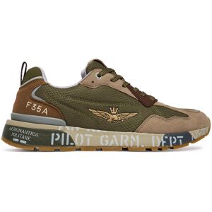 Aeronautica Militare Sneakersy 261SC0276UCT04327 Zelená Muži Aeronautica Militare Sneakersy 261SC0276UCT04327 Zelená Muži