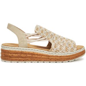 Rieker Sandále CEO-62741-60 Béžová Ženy Rieker Sandále CEO-62741-60 Béžová Ženy