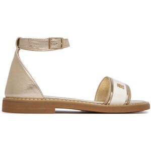 Tommy Hilfiger Sandále T4A2-34431-0517 S Zlatá Deti Tommy Hilfiger Sandále T4A2-34431-0517 S Zlatá Deti