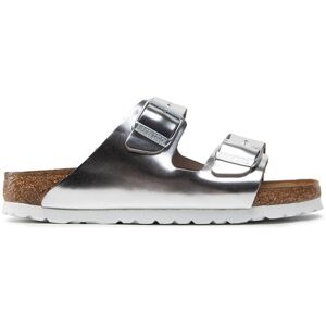 Birkenstock Šľapky Arizona Metallic 1005961 Strieborná Ženy Birkenstock Šľapky Arizona Metallic 1005961 Strieborná Ženy