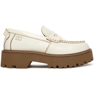 Tommy Jeans Loafers Archive '01 Leather Loafer EN0EN03022 Krémová Ženy Tommy Jeans Loafers Archive '01 Leather Loafer EN0EN03022 Krémová Ženy