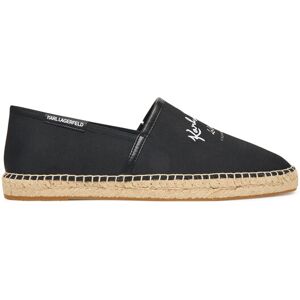 KARL LAGERFELD Espadrilky KL70126 Čierna Muži KARL LAGERFELD Espadrilky KL70126 Čierna Muži