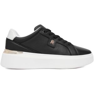 Tommy Hilfiger Sneakersy Th Chic Platform FW0FW09396 Čierna Ženy Tommy Hilfiger Sneakersy Th Chic Platform FW0FW09396 Čierna Ženy