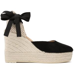 Manebi Espadrilky Wedge Espadrilles K 1.0 WV Čierna Ženy Manebi Espadrilky Wedge Espadrilles K 1.0 WV Čierna Ženy